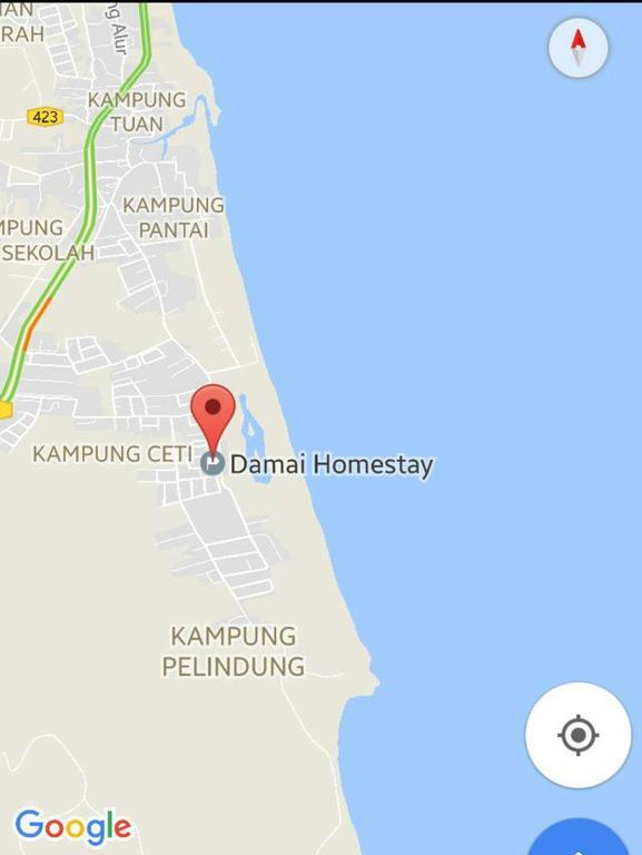 Damai Homestay Pantai Pelindung Куантан Екстер'єр фото